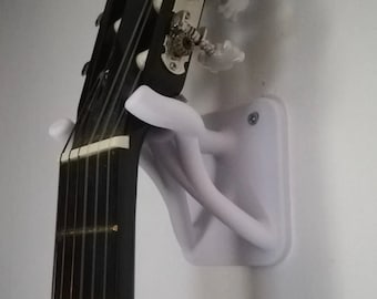 Robust Guitar Hanger - Secure & Stylish Wall Mount
