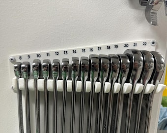 Screw-On Wall Holders for Milwaukee SAE and Metric Tool Sets
