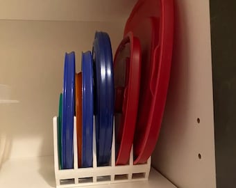 Tupperware Lid Holder - Kitchen Storage Essential