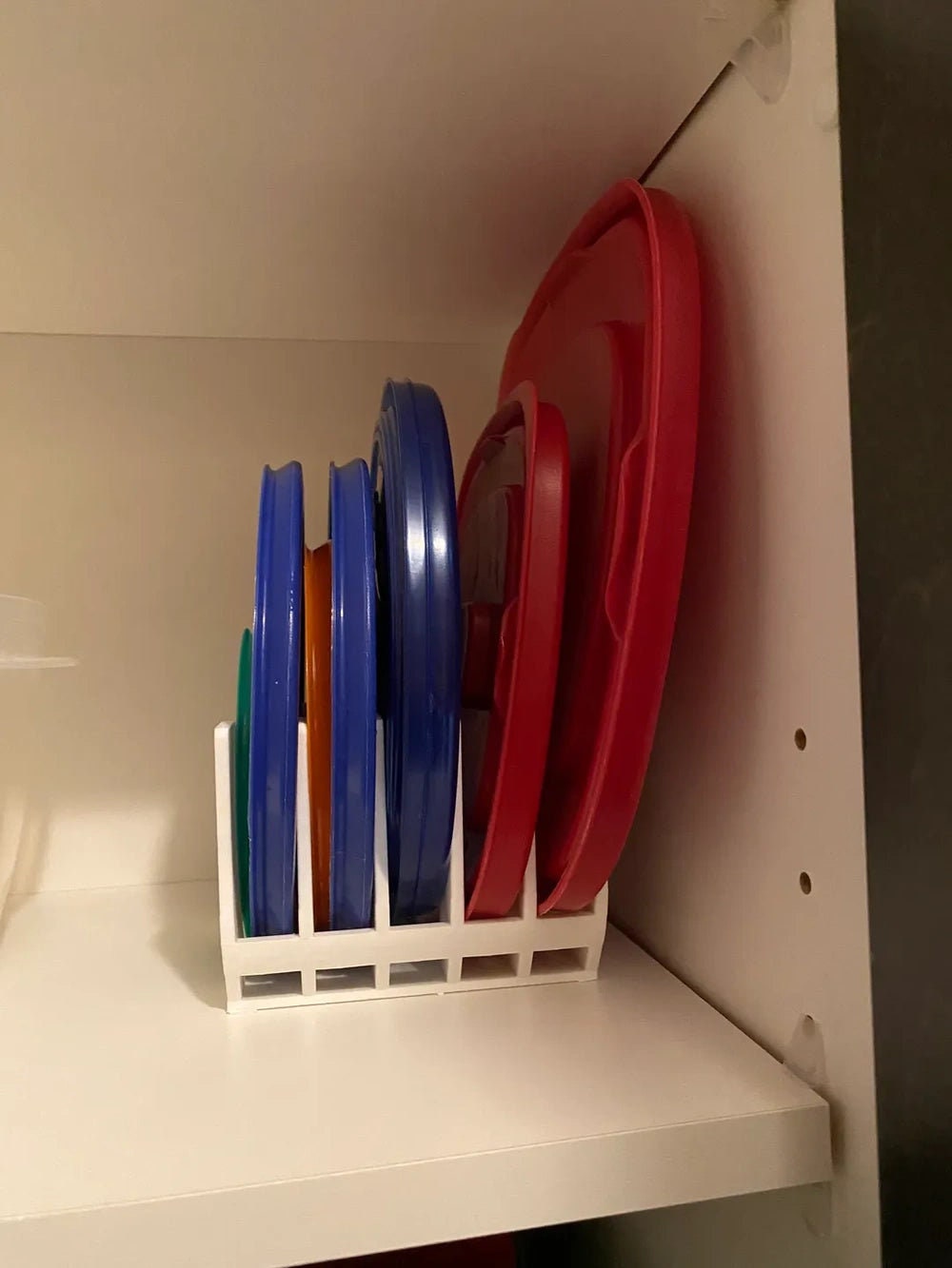Tupperware Deckelhalter - Küchenlagerung Essential