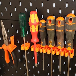 Skadis Wall-Mounted Screwdriver Organizer