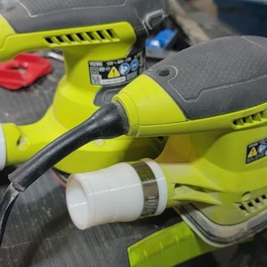Ryobi Sander Bag to 1.25&quot; Adapter: Seamless Dust Extraction