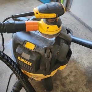 Dewalt Vacuum to Orbital Sander Adapter