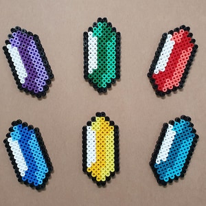 ZELDA rupees made of iron beads