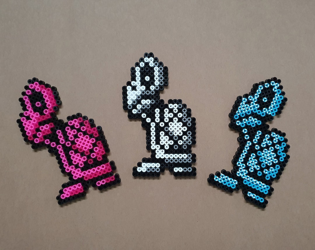 SUPER MARIO Bone Dry Made of Iron Beads - Etsy