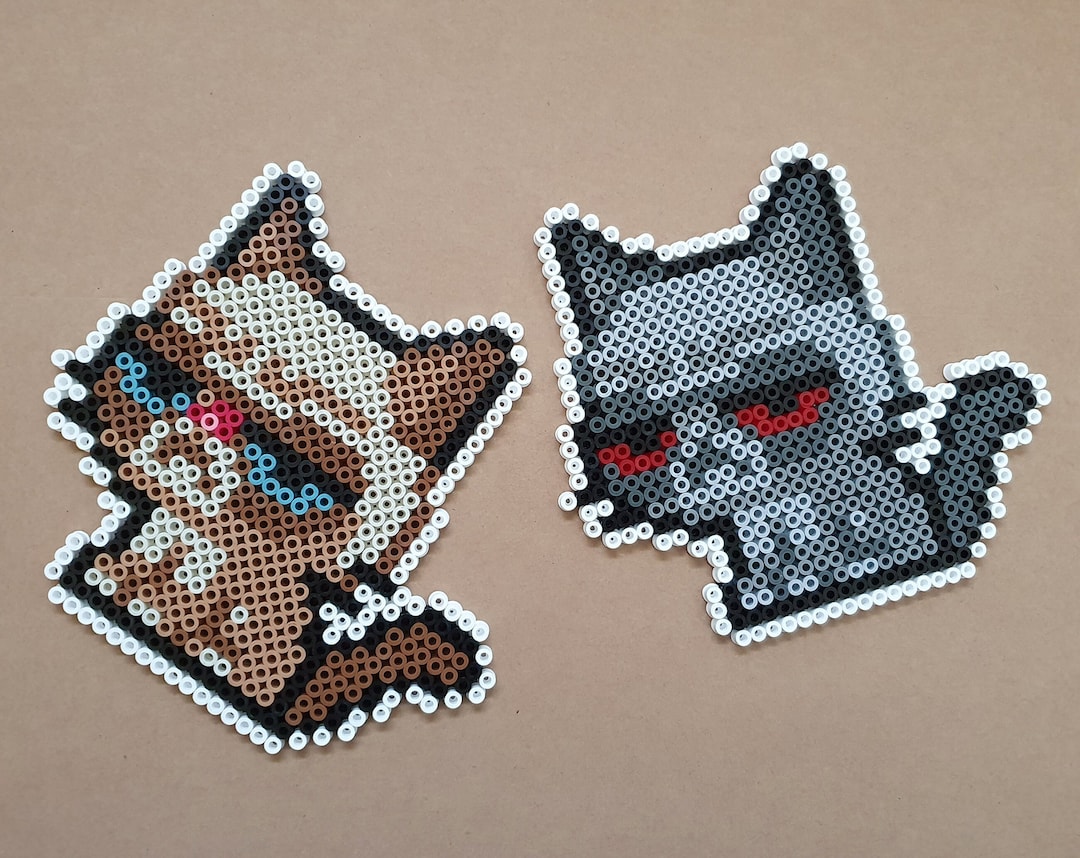 Grumpy Cat Made of Fuse Beads Etsy