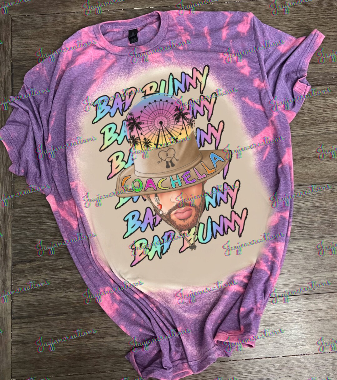 Bad Bunny Shirt Bad Bunny Coachella Shirt Etsy