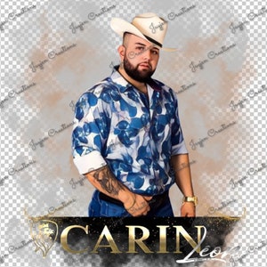 Carin Leon PNG| Carin Leon Sublimation file