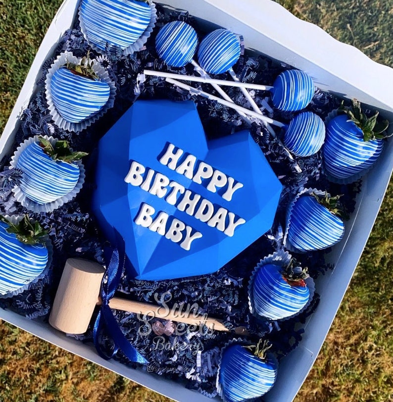 CUSTOM Breakable Chocolate Heart / Valentines Day Breakable Etsy