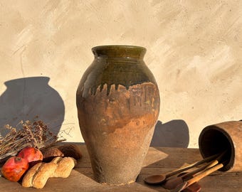 Antique Turkish Vase, Vintage Pot
