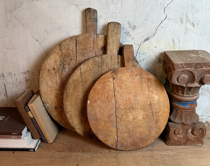 Vintage Cutting Board Set Antique Primitive Charcuterie Etsy