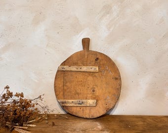 Antique Bread Board Set & Vintage Cutting Board
