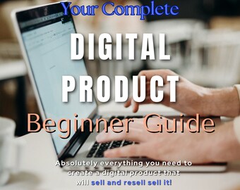 How to Create Digital Products - a step by step beginner guide, financial freedom, make money online, stay at home mom