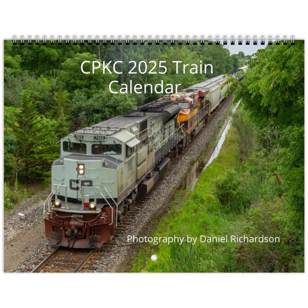 CPKC Trains Wall Calendar January 2025 to December 2025 Etsy