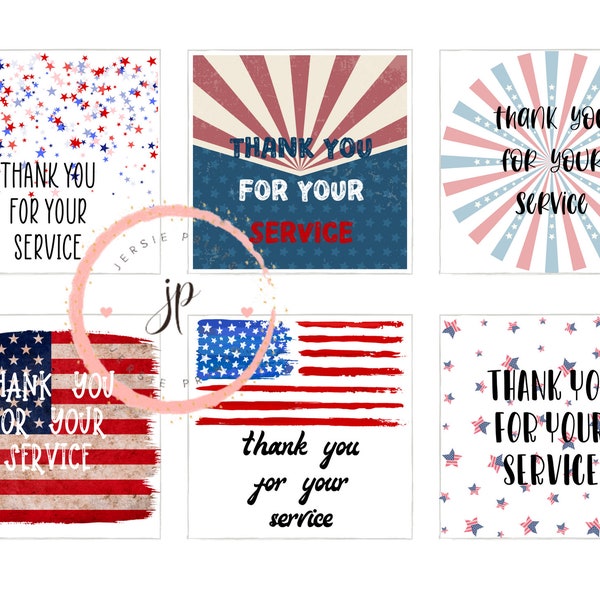 Thank you for your service / Veterans Day / Memorial Day / Mini prints