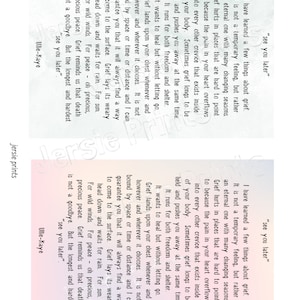 Grief Poem / See You Later / Death of a Loved One / Printable Grief ...