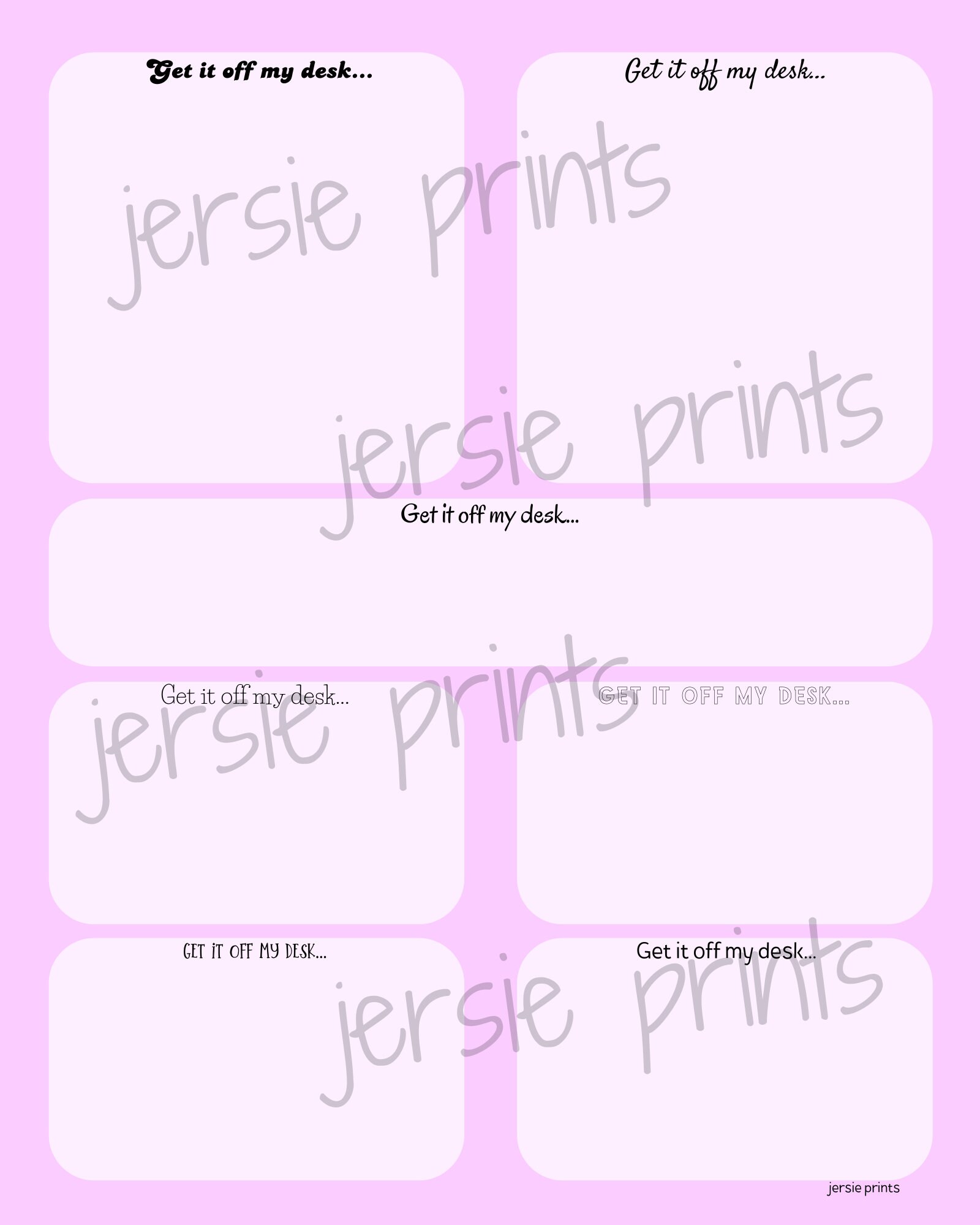Key Desk Note Printable Desk Notes: Assorted Styles, Swiftie Inspired (digital File ...