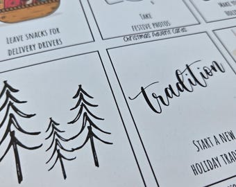 Printable Christmas Advent Activity Cards for Kids (Digital Download)