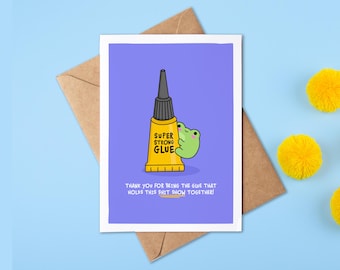 Thank You For Holding This Shit Show Together | Thank You Card | Funny | Swearing | Rude | Appreciation | Friendship | Personalised