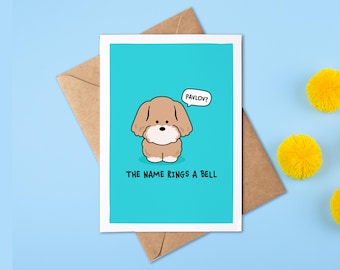Psychology Card | Pavlov | Psychology Teacher Card | Thank You Card | Psychologist | Thank You Card | Birthday Card | Graduation Card