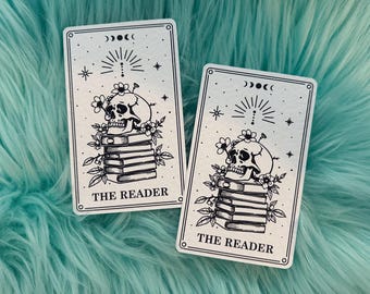 Tarot Card Bookmark | Halloween Bookmark | Witch Bookmark | Gift For Book Lover | Book Club | Spooky Bookmark | Always Reading | Word Nerd
