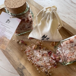 Magic Rose Salt - cleanses your space and energies - detoxing healing bath