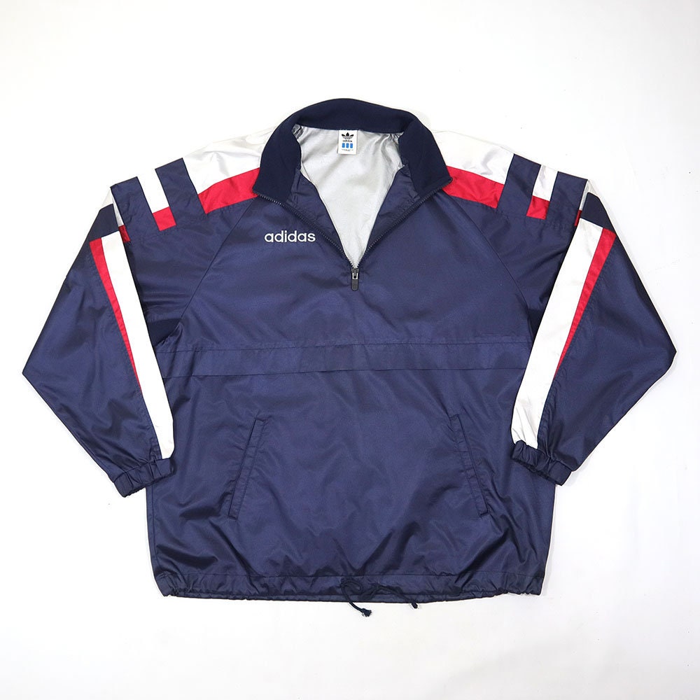 LARGE Vintage Adidas Track Pullover 
