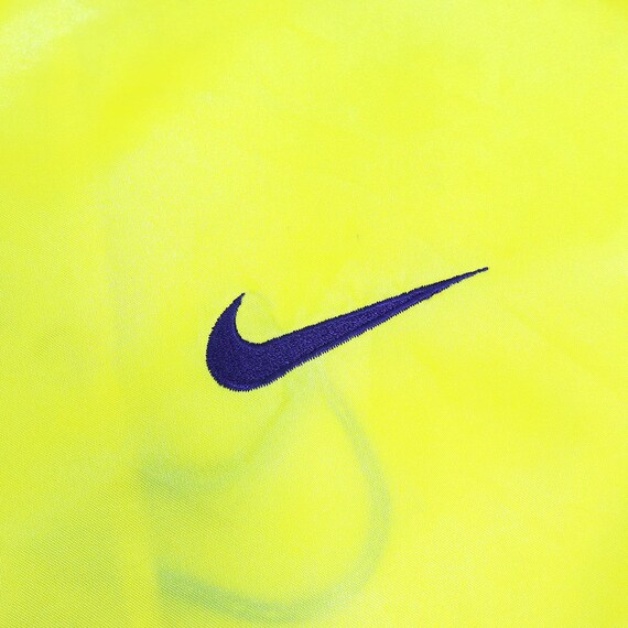 Medium - Vintage Nike Bomber Jacket Yellow