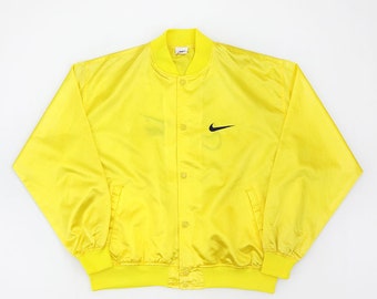 bright yellow nike jacket