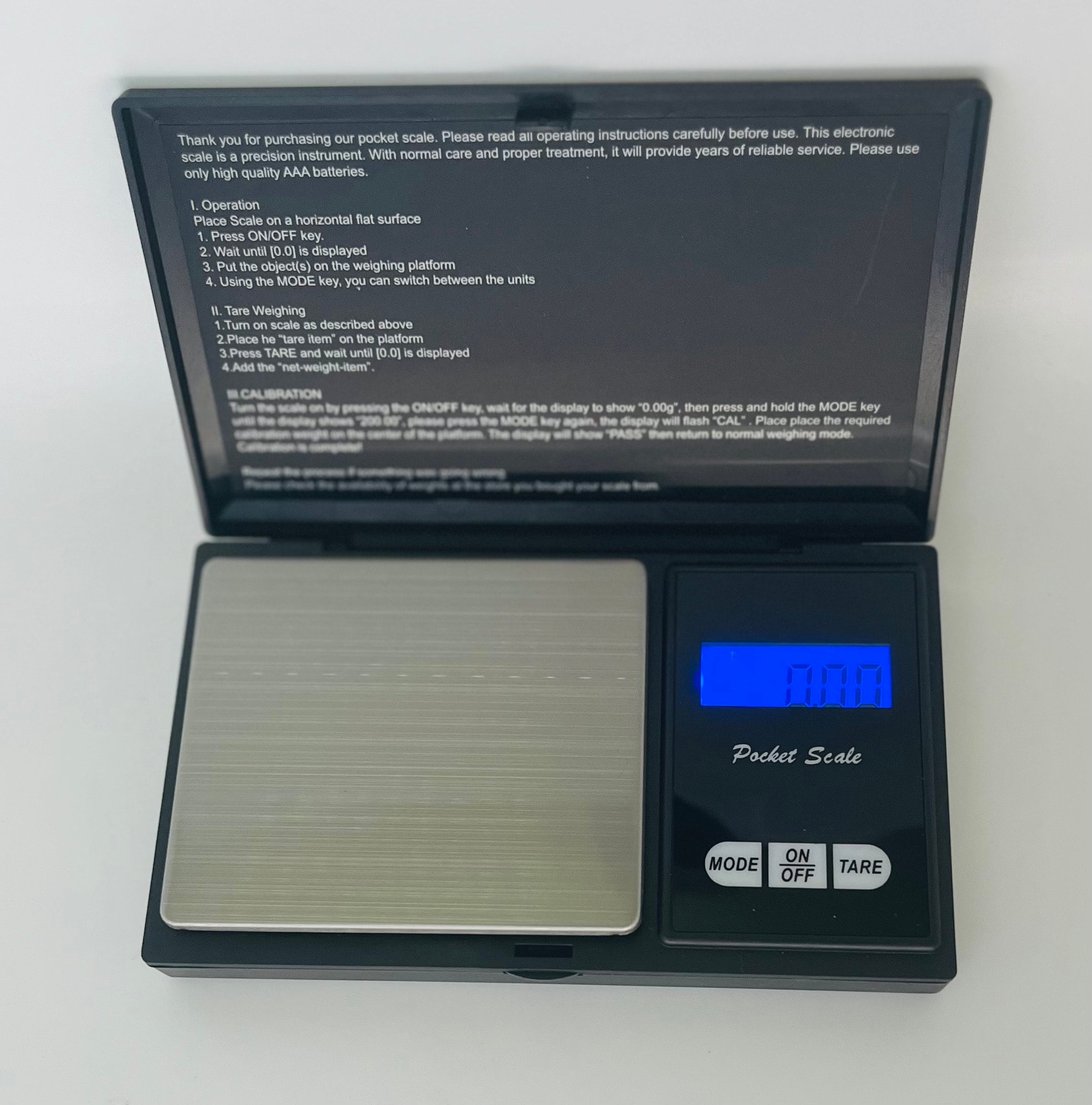 Superior Balance US-50 Pro Digital Pocket Scale 50g x 0.001g (MSRP $40.00)