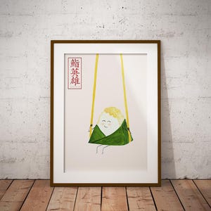 Impressão artística Sushi HERO "Sumo" / Poster Sushi hero "Sumo"