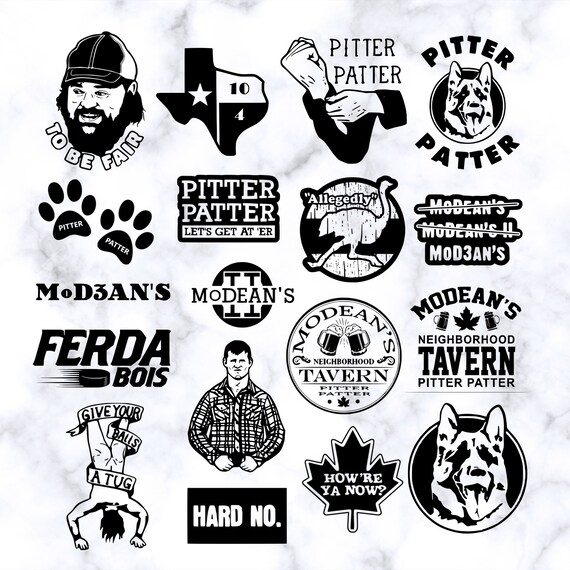 Letterkenny Bundle SVG Digital Clipart Png Cricut Etsy Canada