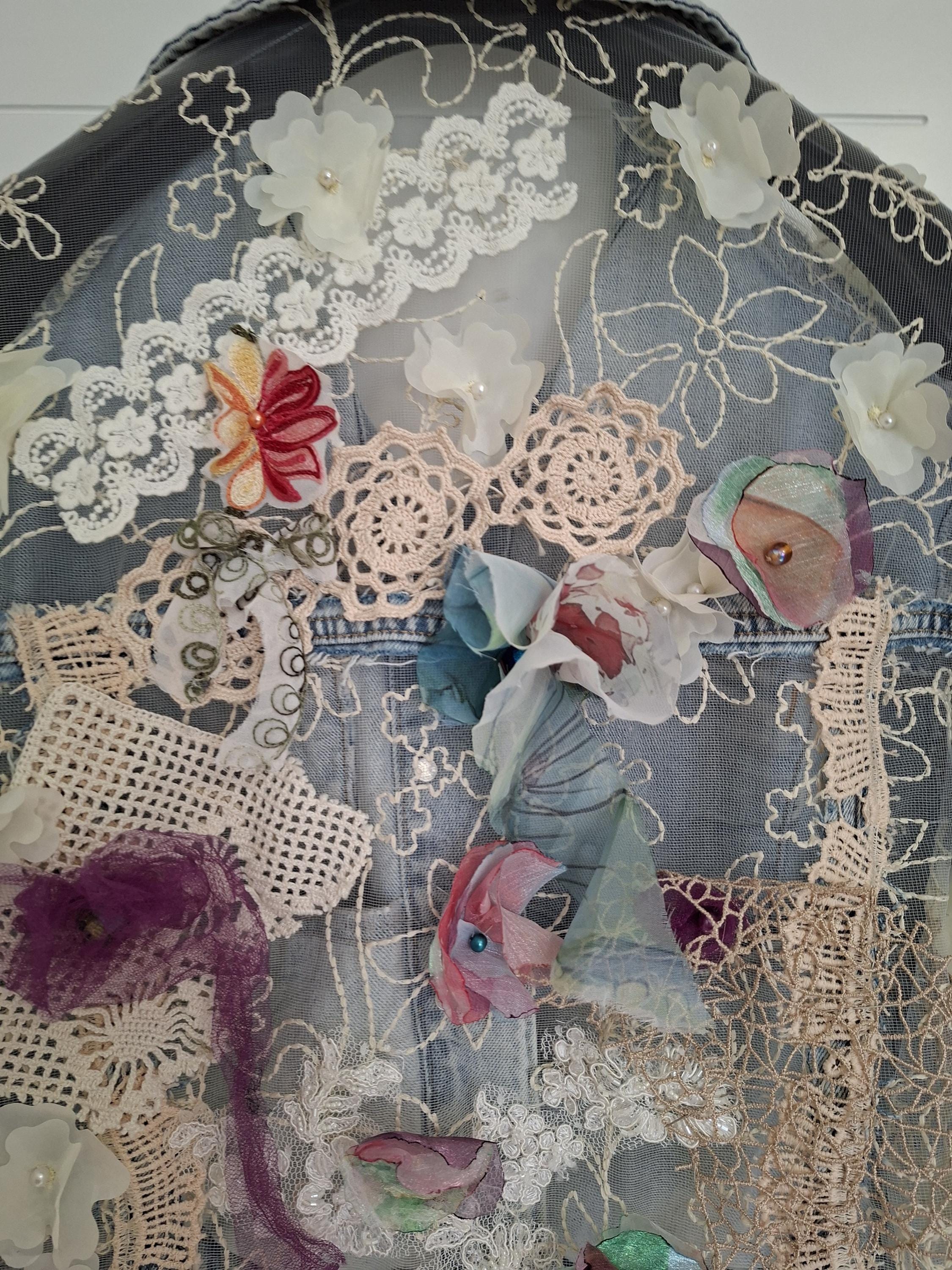 Patchwork and Lace Jacket