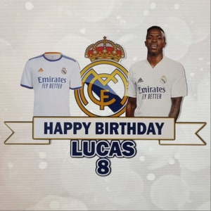 Real Madrid Cake Topper