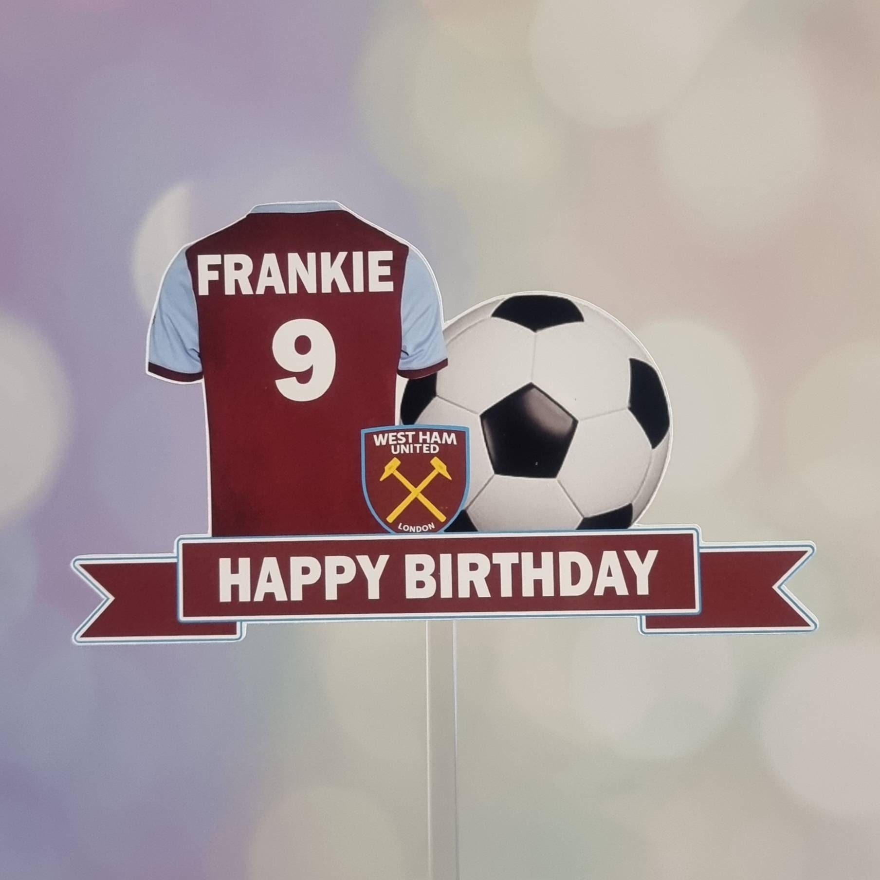 Custom Edible Print Cake Topper, Your Own Photo, Birthday, Wedding - View #7