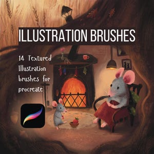 Voortplanting van ILLUSTRATIEBORSTELS | Schilderen met een realistisch gevoel | gouache, aquarel, potlood, houtskool, pastel