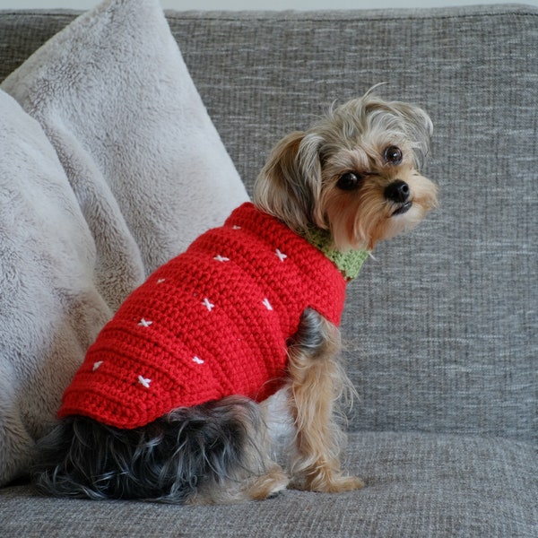 Strawberry Sweater Etsy