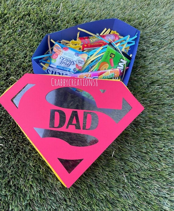 Fathers day candy holder, fathers day gift svg, Dad 3d box svg,