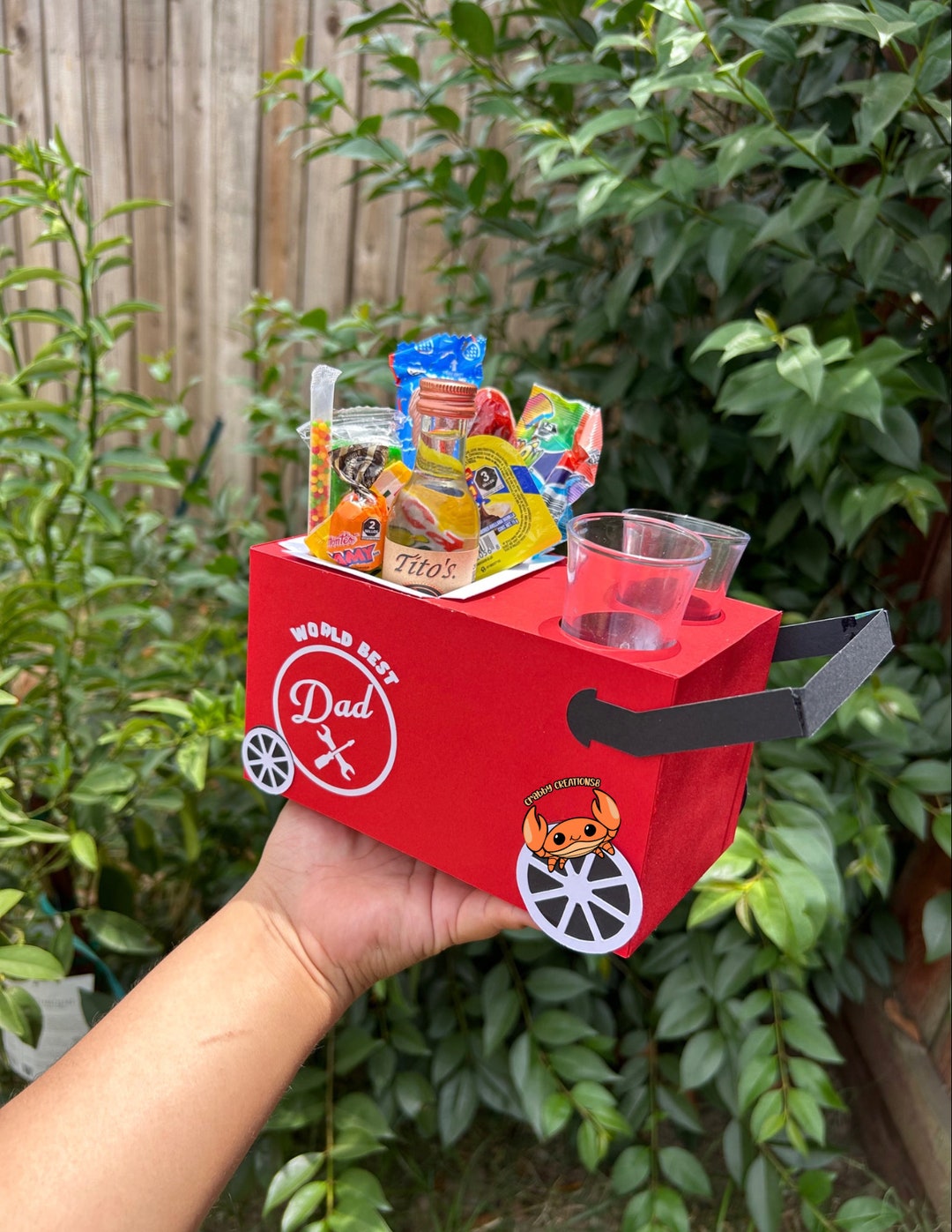 Snack Cart 3D Svg , Beer Cart Svg, Caja 3d Carrito Botanero SVG cricut