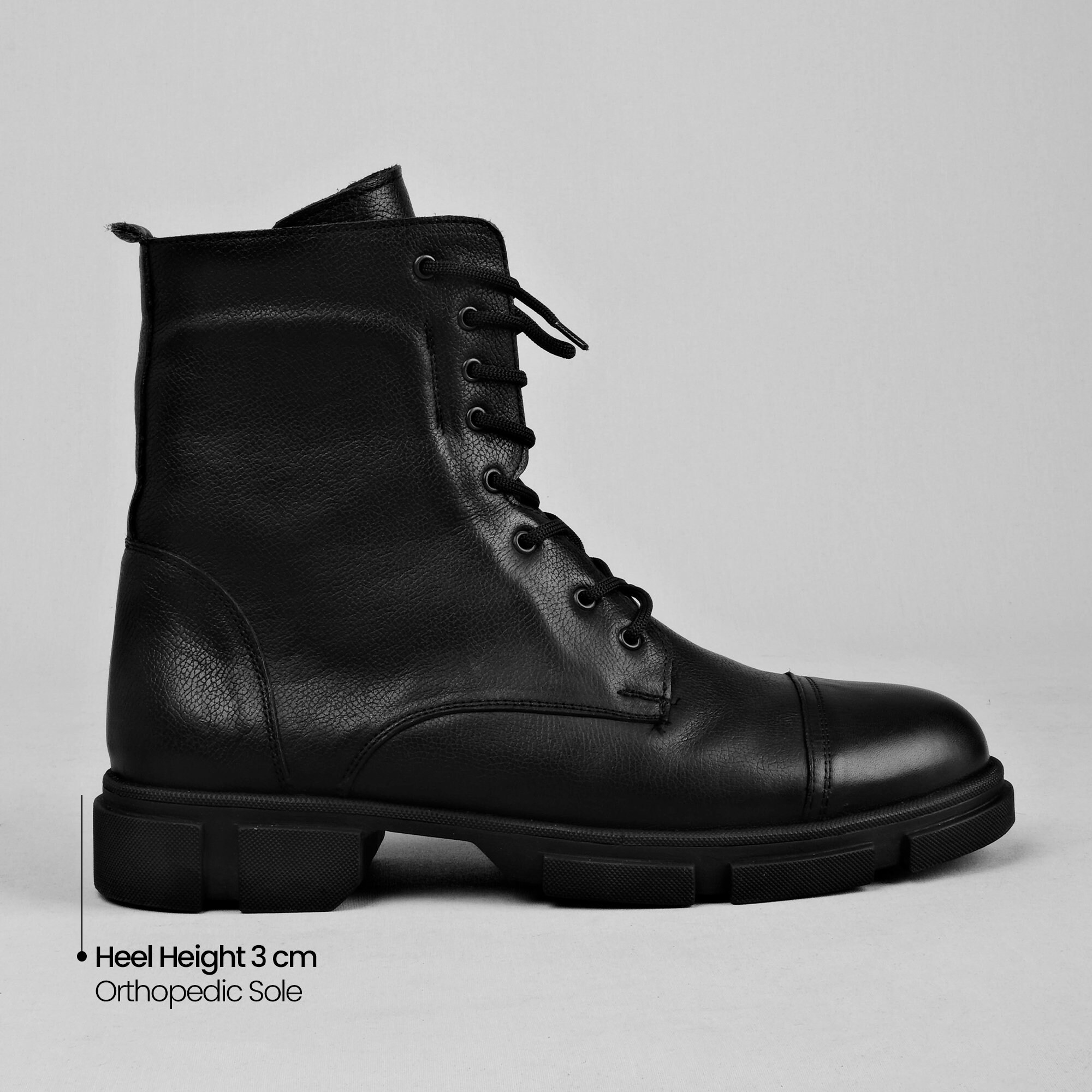 Handmade Mens Geniune Leather Military Combat Boots Casual Etsy