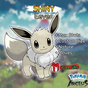 All Eevee Eeveelutions Set Shiny Max Effort Level Stats - Pokemon Legends  Arceus