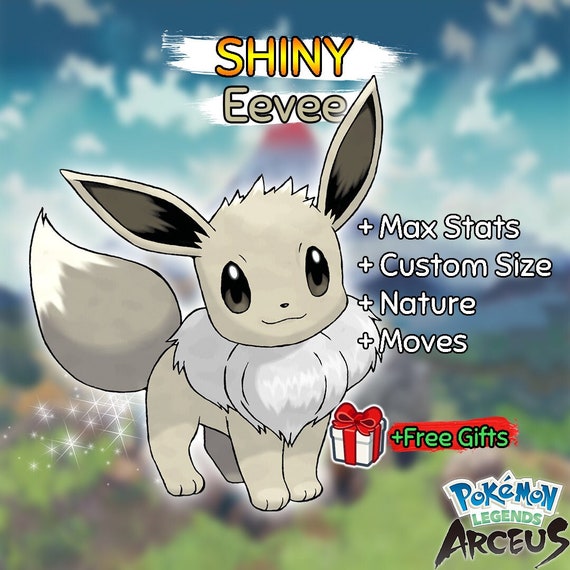 Shiny Eevee Pokemon Arceus 9 Pokemon Eevee Vaporeon 