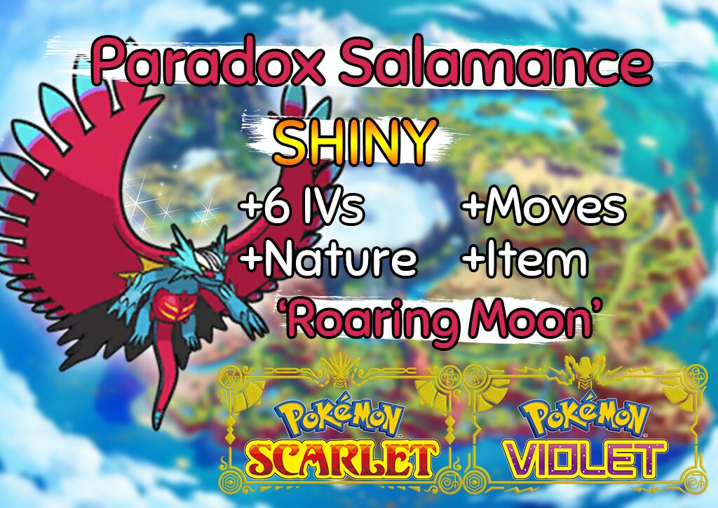 Pokemon Scarlet/Violet ✨SHINY KINGAMBIT Lv.100 Adamant 6IV w/ Masterball  TRADE