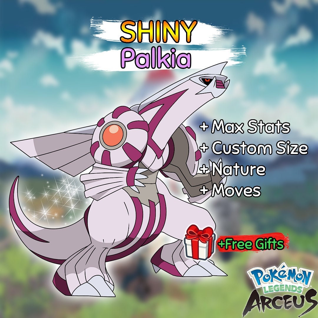 Shiny Palkia Best Stats // Pokemon Legends: Arceus // Fast 