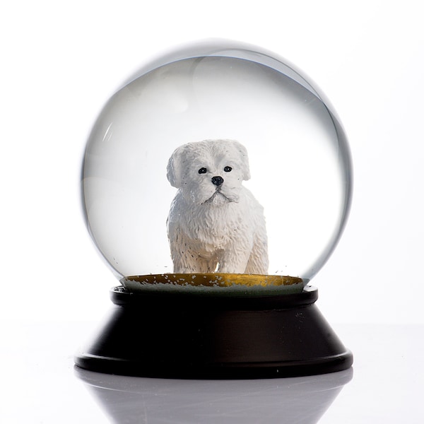 Labrador Snow Globe Etsy