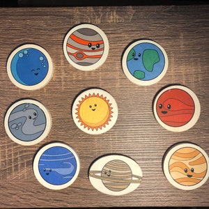Wooden Solar System