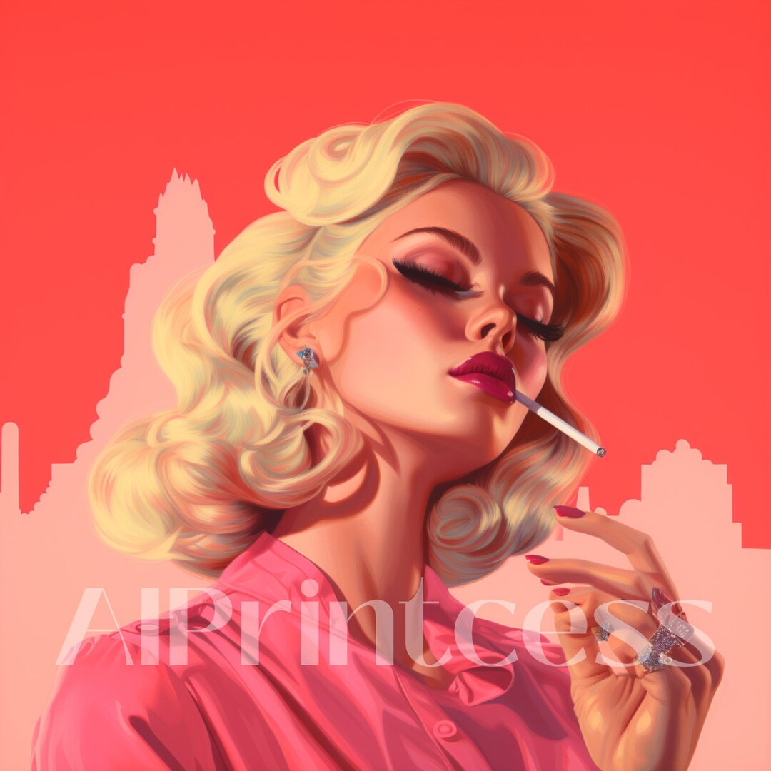 Print Download / Smoking Barbie Collection - Etsy