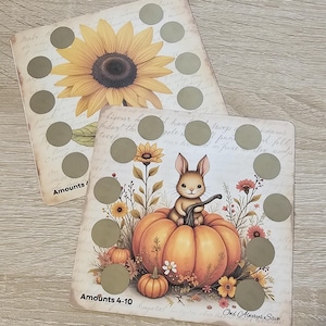 Sunflower/Pumpkin w/Friend Scratchers
