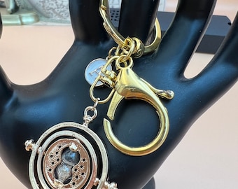 Personalized Hourglass Keychain/Necklace/Ornament