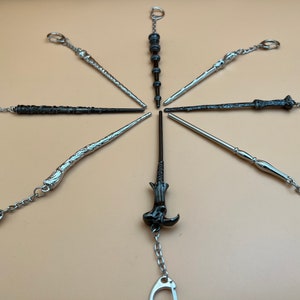 Personalized Wand Keychain